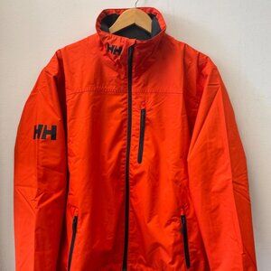 Helly Hansen Crew Midlayer Jacket Mens L Orange